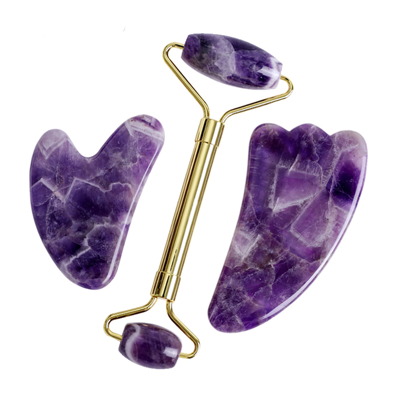 Spa Wellness Locations - Gouache Đá Amethyst Tự Nhiên Máy