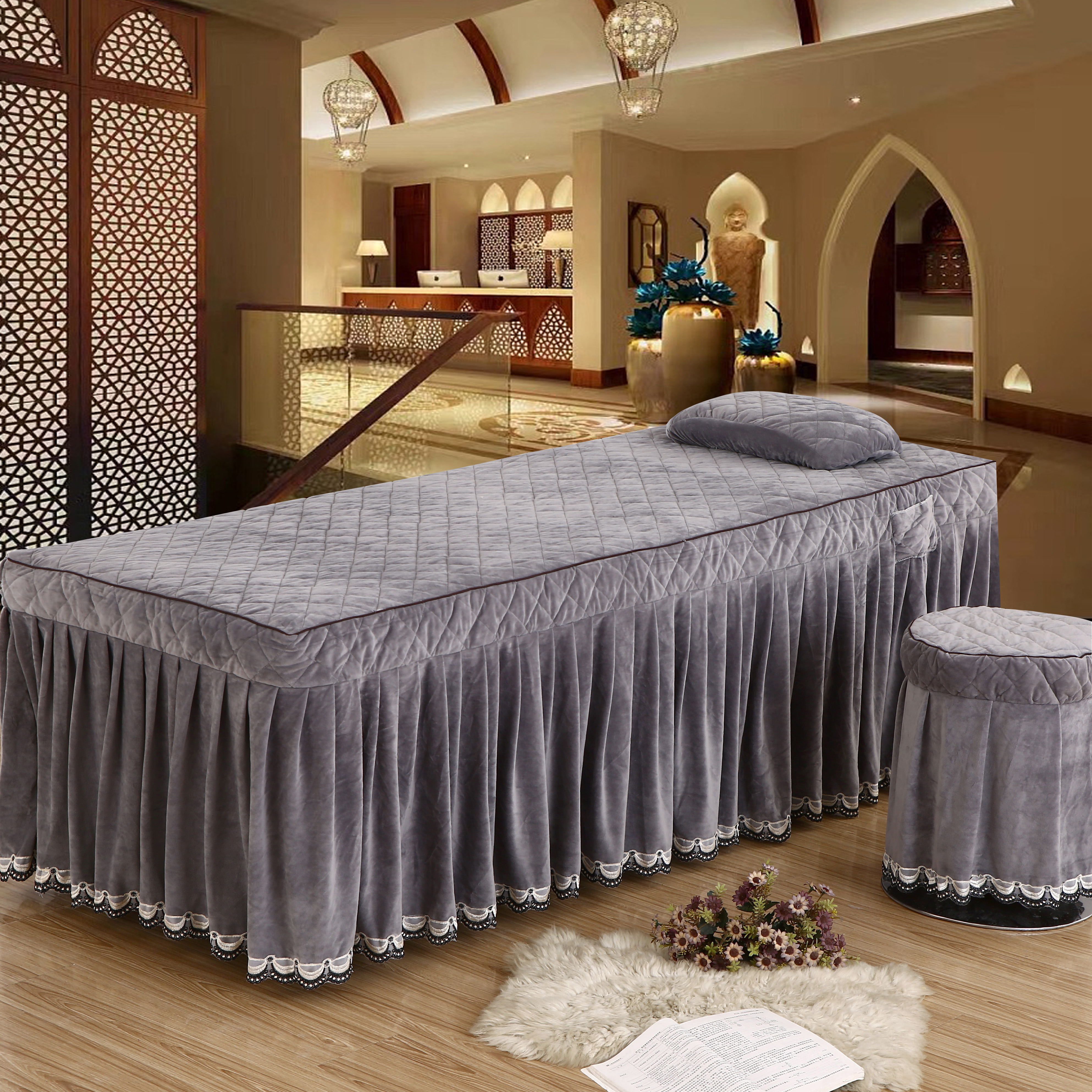 Spa Wellness Locations - Crystal Velvet Beauty Salon 2pcs Set