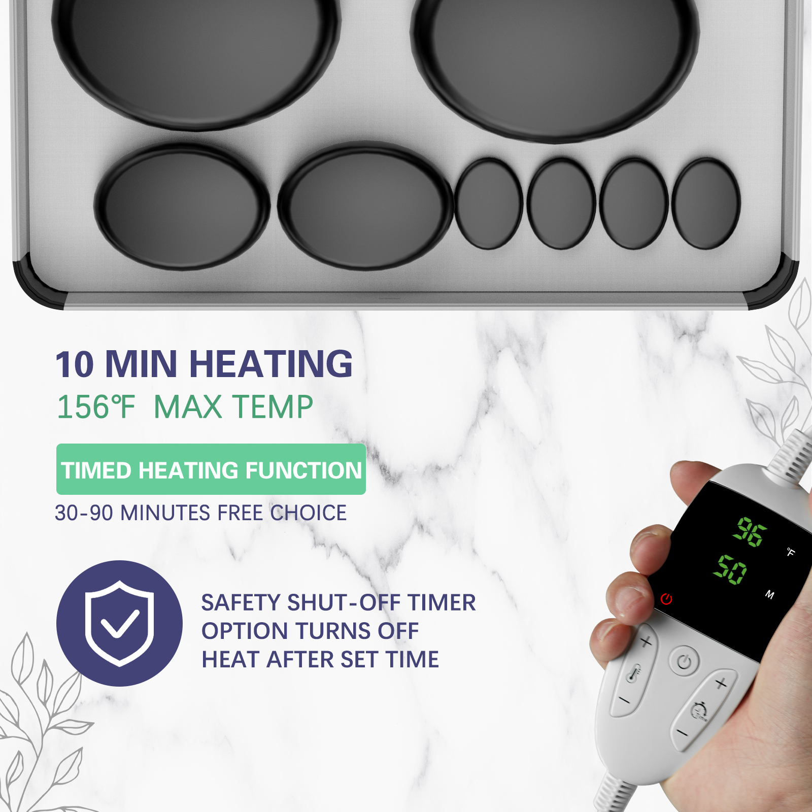 HOT STONE MASSAGE SET WITH TEM - đánh giá và giá Spa Wellness Locations