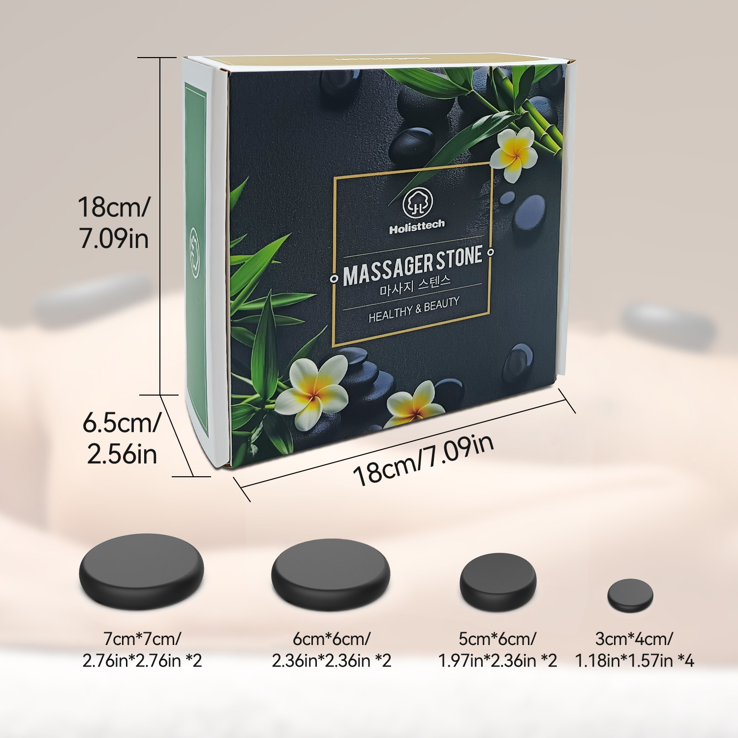 Massage Hot Stone Set,10 Piece - đánh giá và giá Spa Wellness Locations
