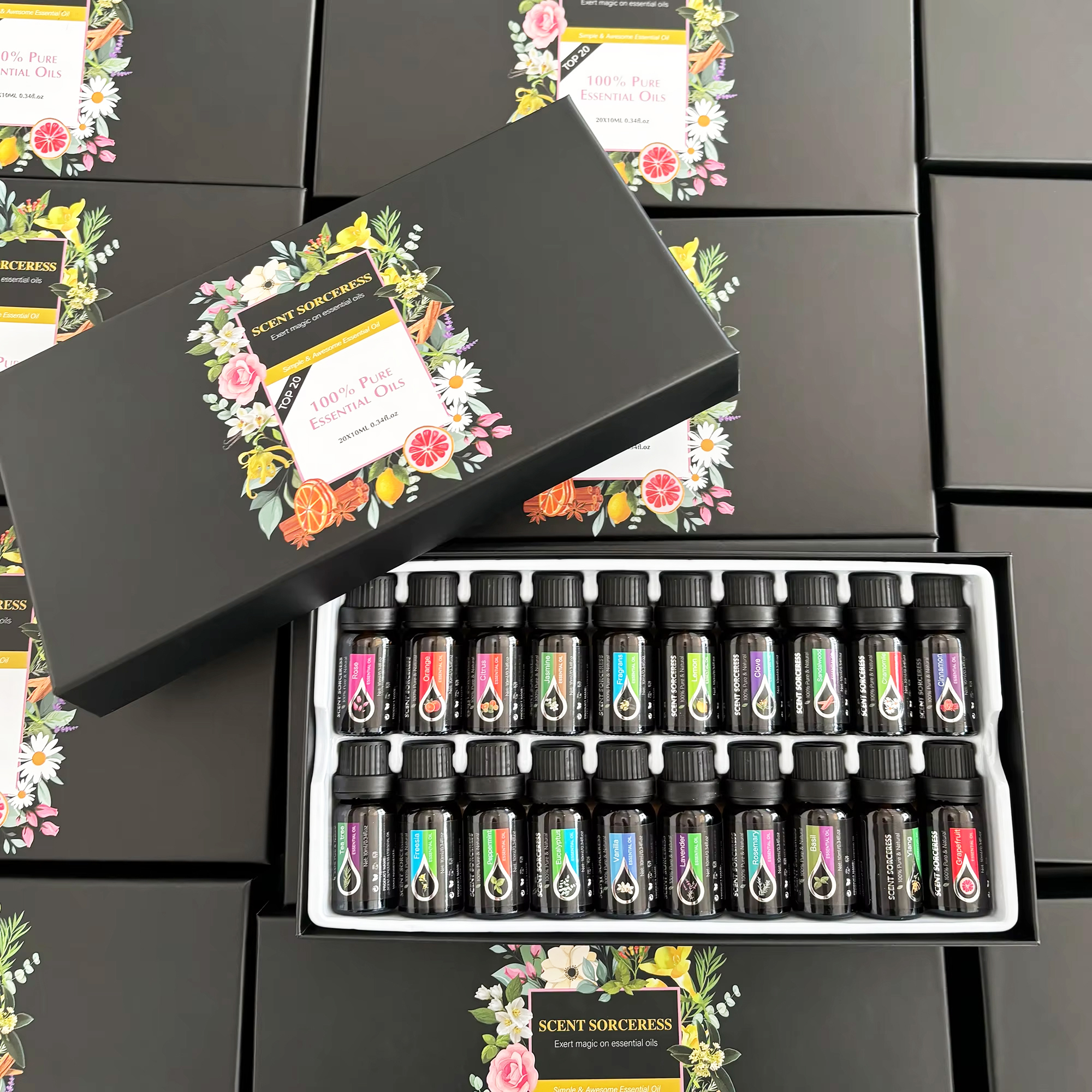 20pcs/set Essential Oil Set La - đánh giá và giá Spa Wellness Locations