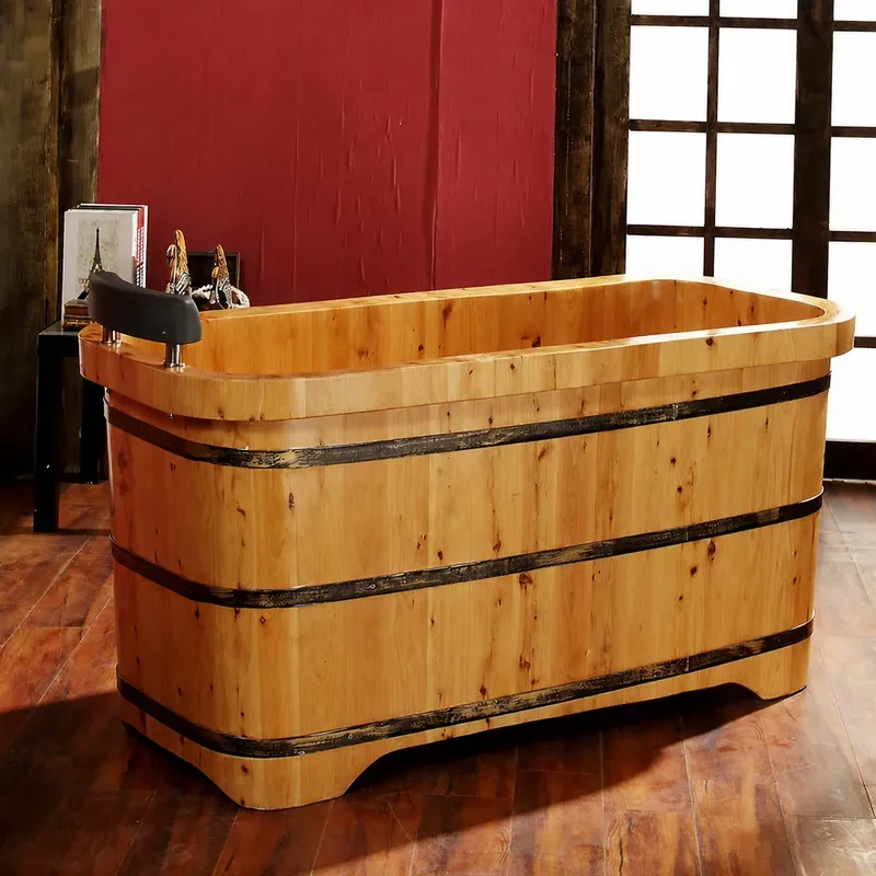 Sichuan Cedar Wood Bathtub for - đánh giá và giá Spa Wellness Nature