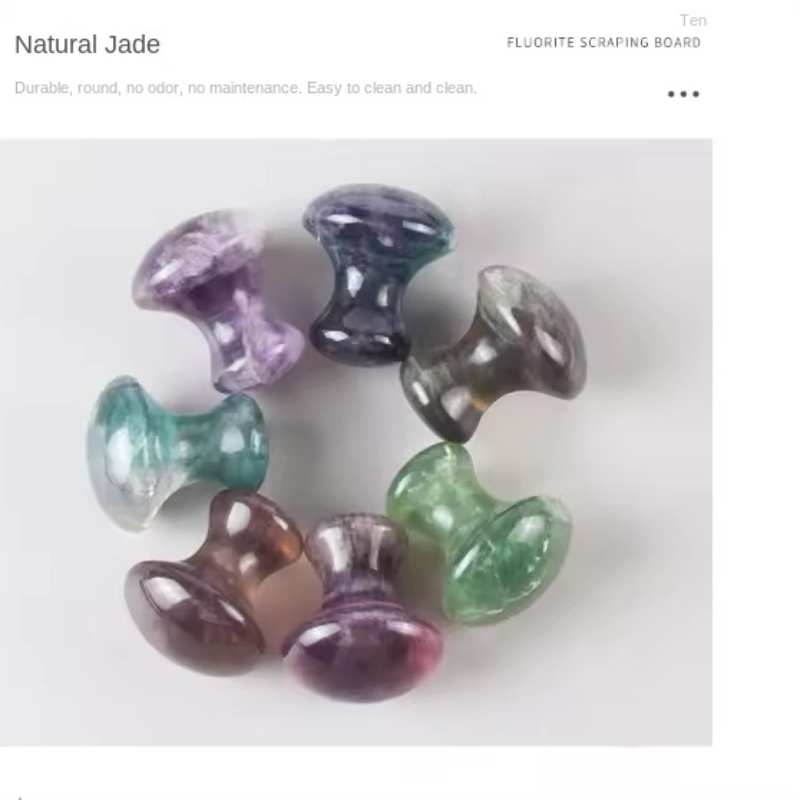 Natural Jade Massager Fluorite - đánh giá và giá Spa Wellness Nature